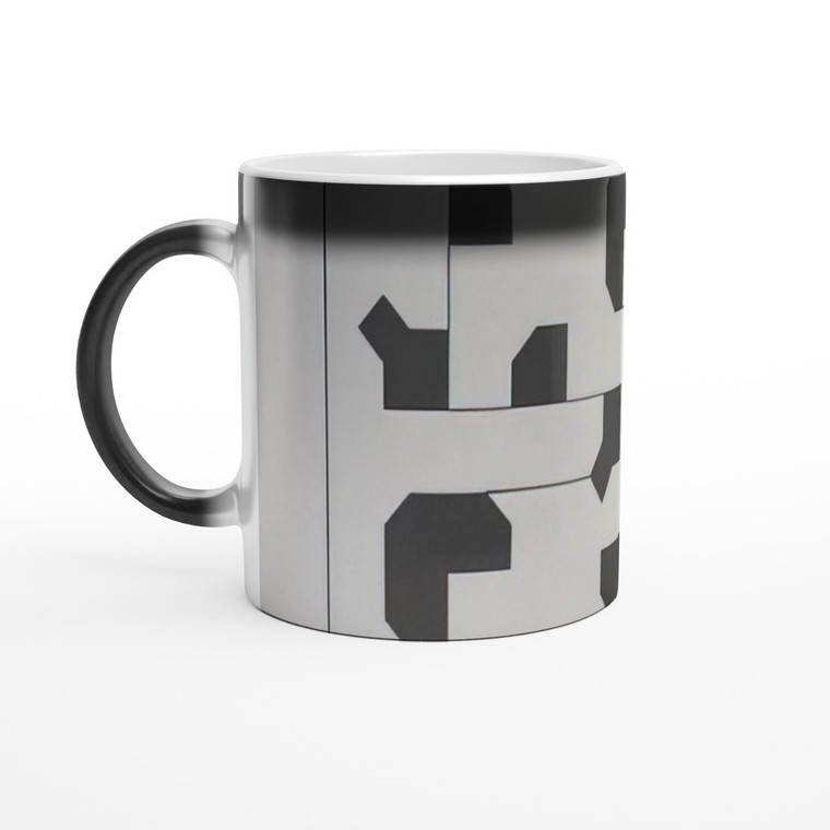 Bruno Munari - Curva di Peano - 1975 Magic Ceramic Mug