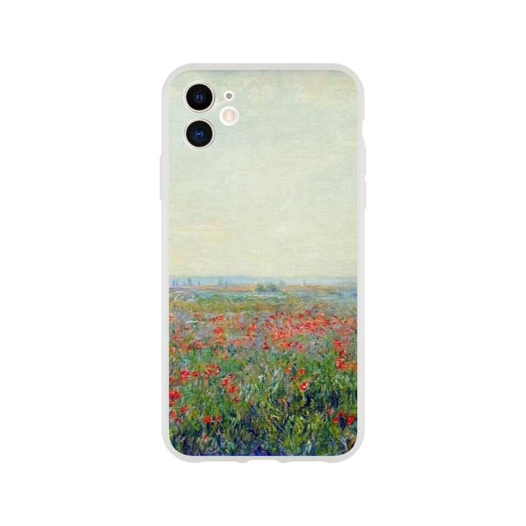 claude monet - POPPY FIELD N2 Flexi case