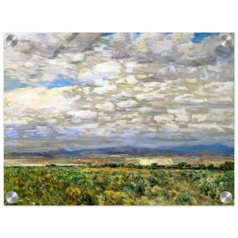 Childe Hassam  On the Snake River Oregon Acrylic Print