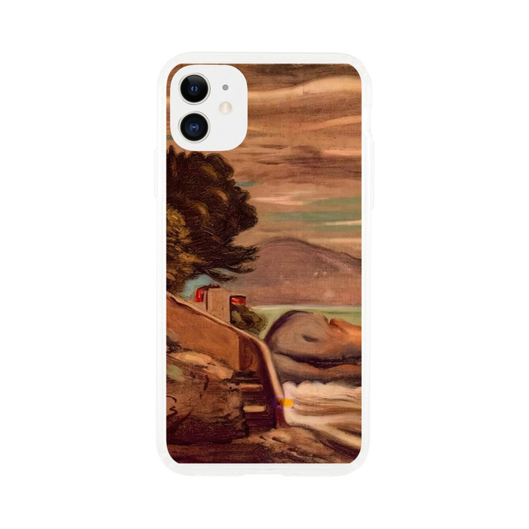 Giorgio de Chirico - LANDSCAPE NEAR GENOVA Clear case