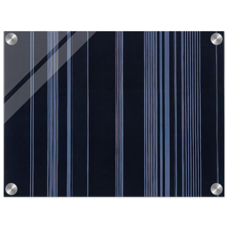 Gene Davis  Night Patrol  1975 Acrylic Print