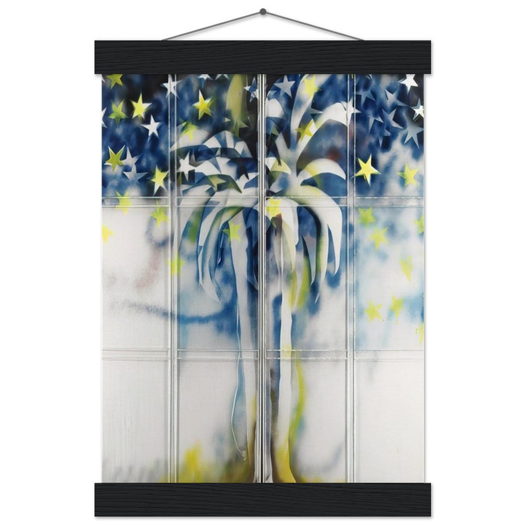 Mario Schifano Tutte stelle particolare delloasi 1967 Poster