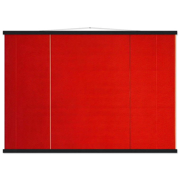 Barnett Newman Vir Heroicus Sublimis Museum Matte Paper Poster with Hanger