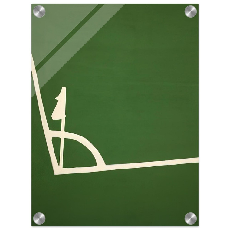 Ralston Crawford  Kalklijnen hoek  1971 N1 Acrylic Print