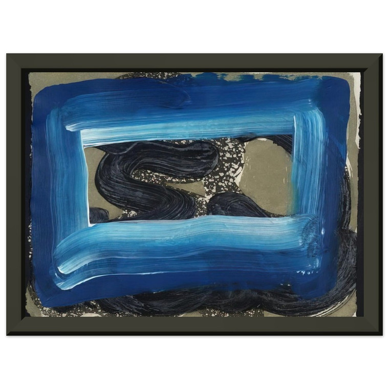 Howard Hodgkin  Seafood  2001 Premium Metal Framed Art Print / Poster