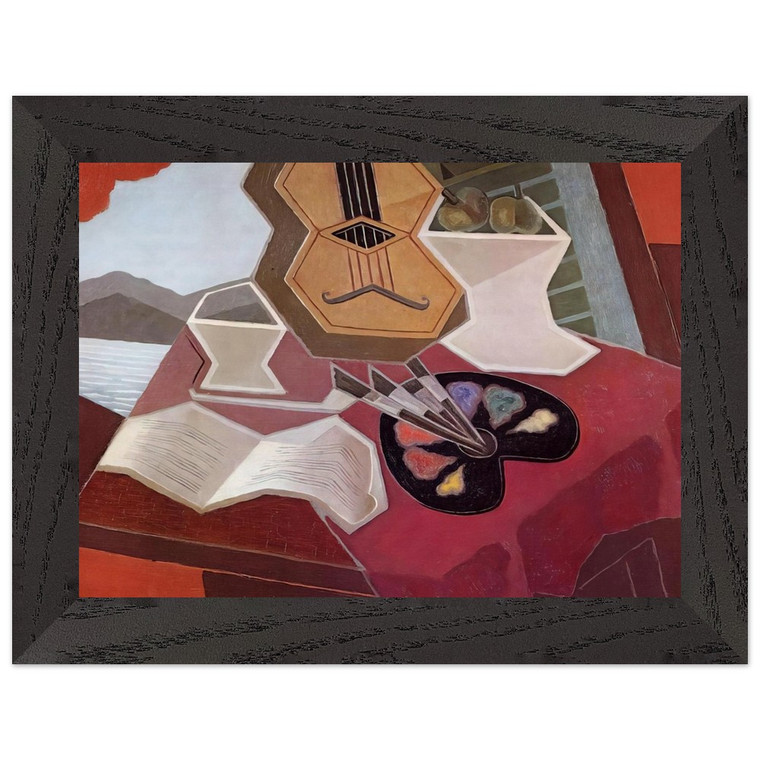 Juan Gris TABLE OVERLOOKING THE SEA 1925 Framed Art Print