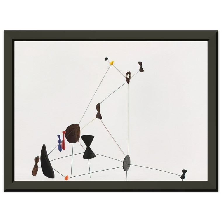 Alexander Calder  CONSTELLATION 1943 Premium Metal Framed Art Print / Poster