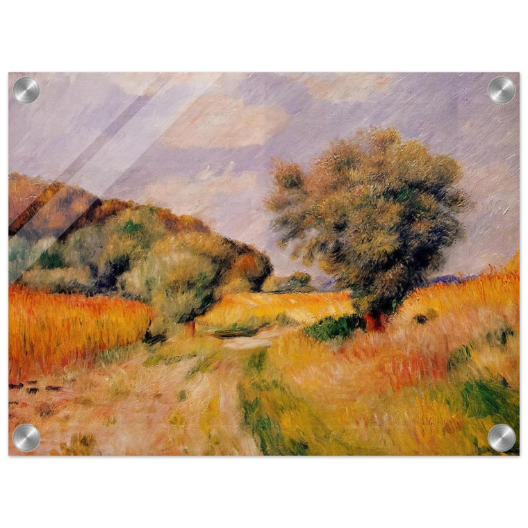 PierreAuguste Renoir  Fields of Wheat Acrylic Print