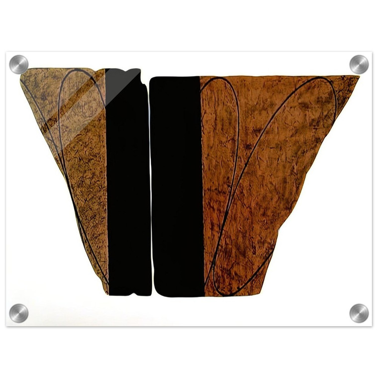 Robert Mangold  FRAGMENT VIII 2001 Acrylic Print