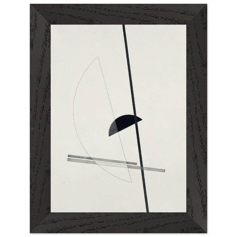 Laszlo MoholyNagy  Construction Premium Wooden Framed Art Print / Poster