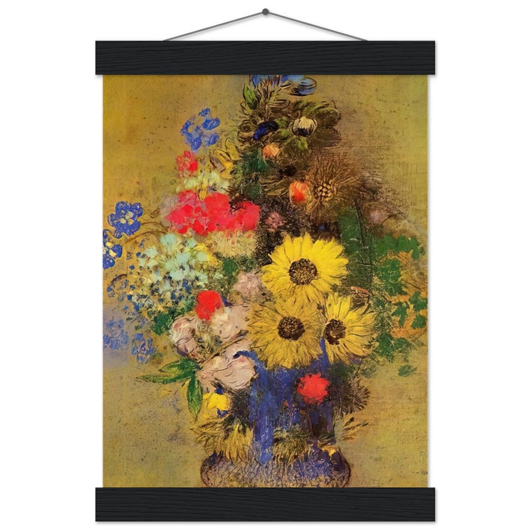 Odilon Redon  VASE OF FLOWERS 12 Museum-Quality Matte Paper Poster with Hanger