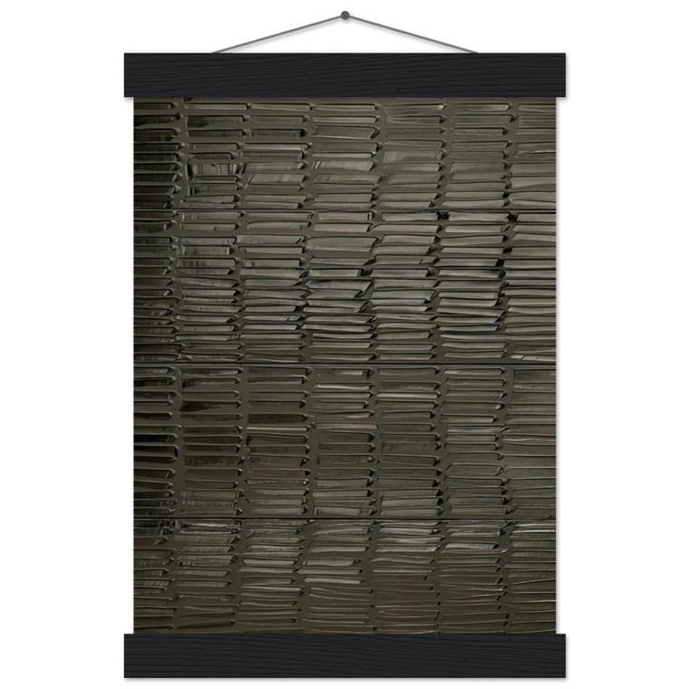 Pierre Soulages Peinture Polyptyque 324x181cm 2009 Poster