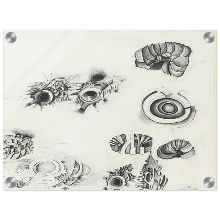 Lee Bontecou  UNTITLED 1961 1 N1 Acrylic Print