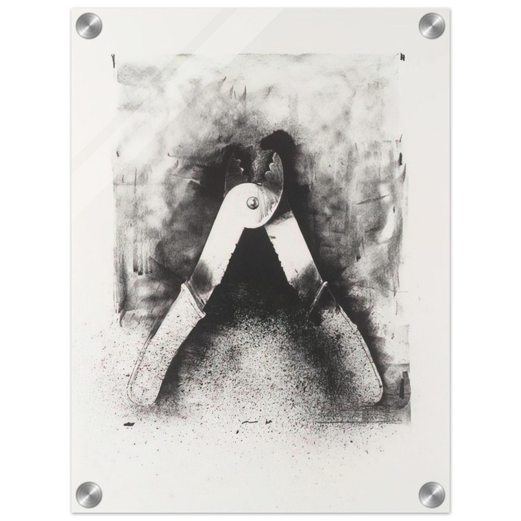 Jim Dine  UNTITLED FROM TEN WINTER TOOLS 1973 7 Acrylic Print