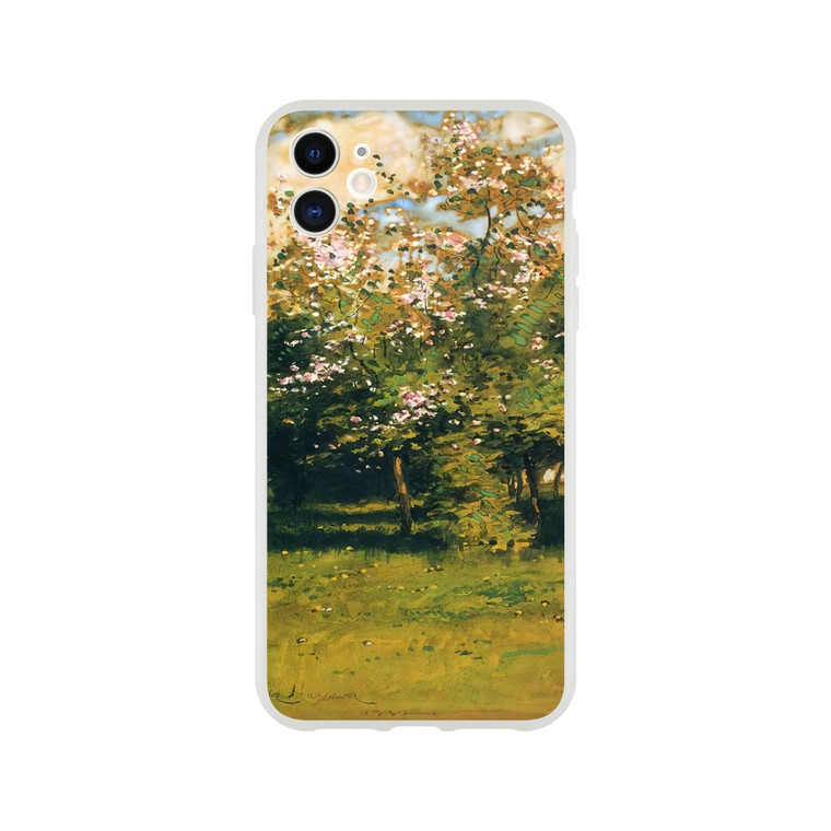 Childe Hassam - Blossoming Trees Flexi case