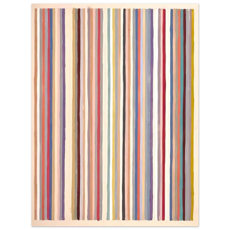 Gene Davis  Circus  1979 Aluminum Print