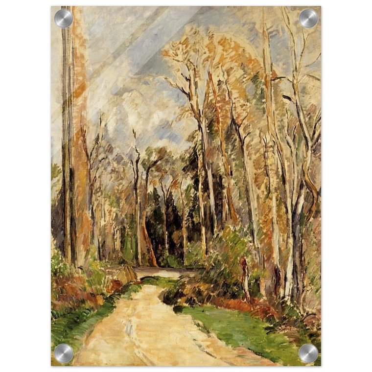 Paul Cezanne  Path at the Entrance to the Forest Acrylic Print
