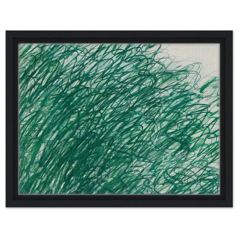 Cy Twombly  Returning from Tonnicoda Framed Canvas