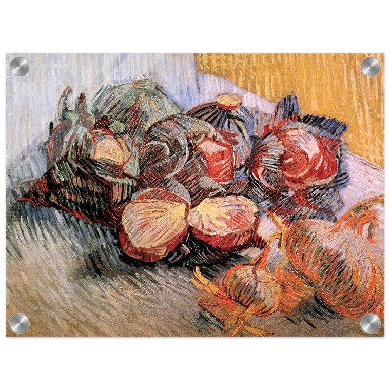 Vincent van Gogh  Still Life with Red Cabbages and Onions Acrylic Print