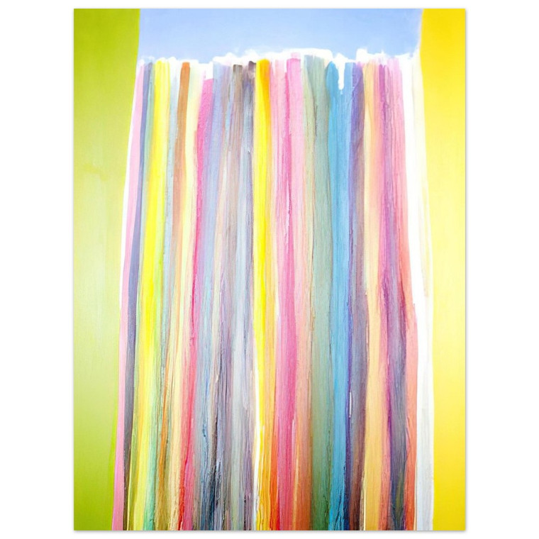 Ronnie Landfield  Oriole Sky  1972 Aluminum Print