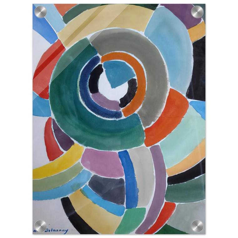 Sonia Delaunay  ORFIZME Acrylic Print