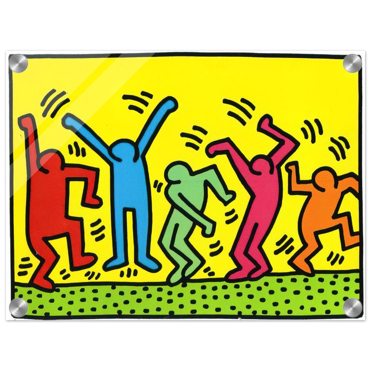 Keith Haring  UNTITLED DANCE 1987 N2 Acrylic Print