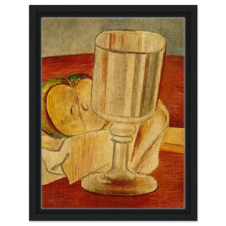 Pablo Picasso  Still life with Gobleet  1914 Framed Canvas