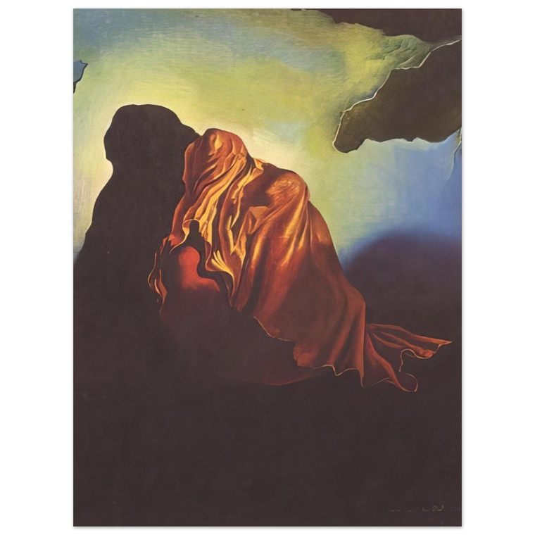 Salvador Dali  THE VEILED HEART Aluminum Print