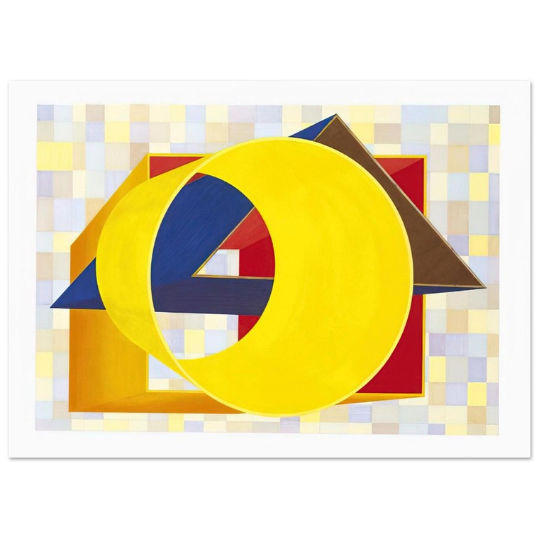 Al Held  Prime Moments II Fine Art Poster / Art Print