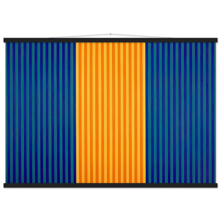 Gene Davis  Toms Furnace  1961 Museum-Quality Matte Paper Poster with Hanger