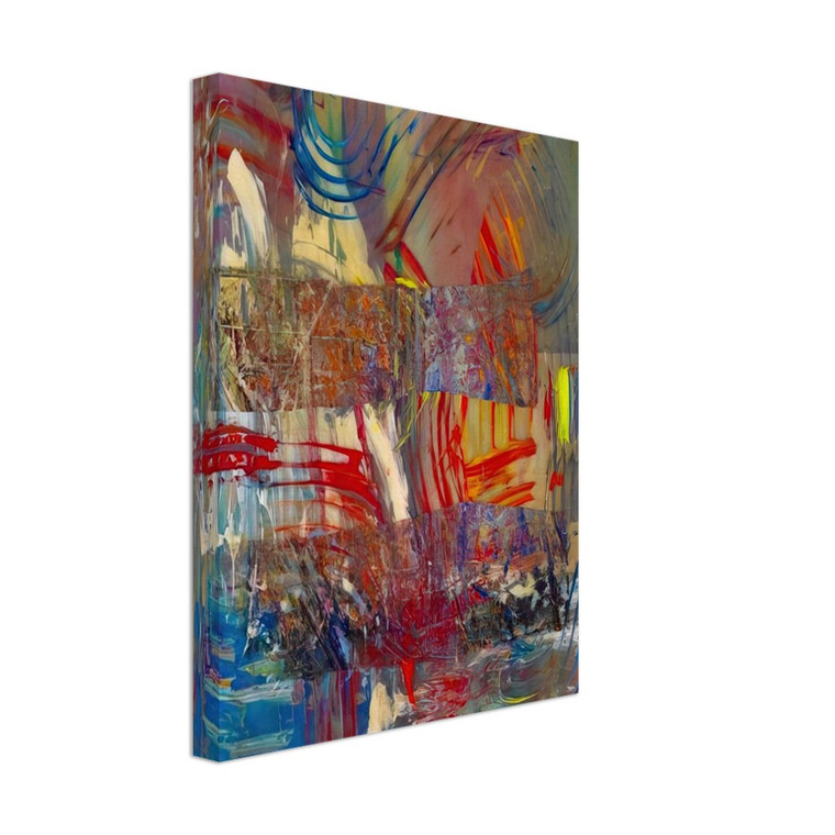 Sam Gilliam  Horses Upside Down Canvas