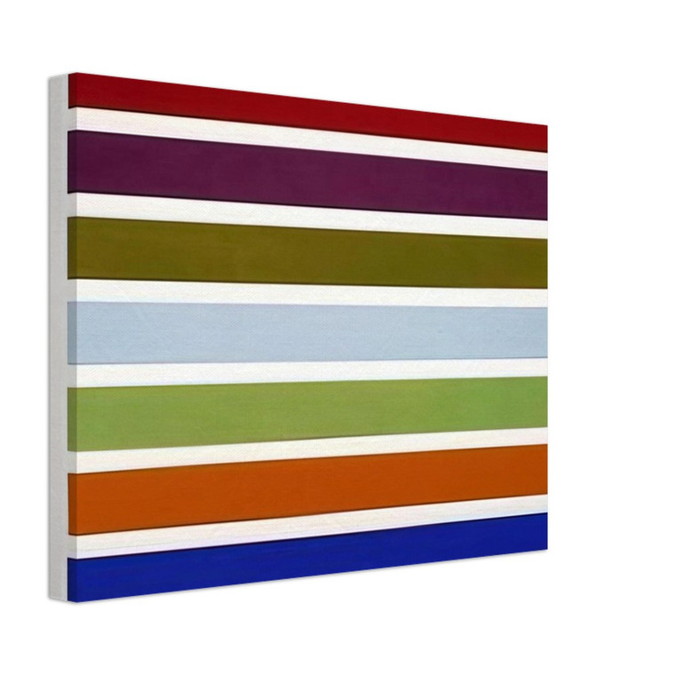 Gene Davis  Wall Stripes No 3  1962 Canvas