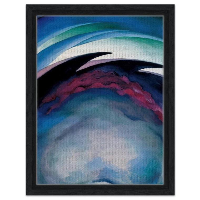 Georgia OKeeffe  From the Plains I Framed Canvas