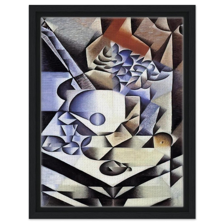 Juan Gris  STILL LIFE WITH FLOWERS 1912 Framed Canvas