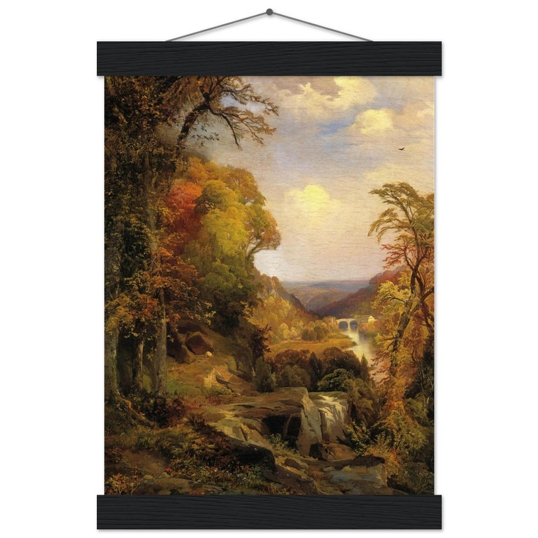 Thomas Moran: Wissahickon Museum-Quality Matte Paper Poster with Hanger