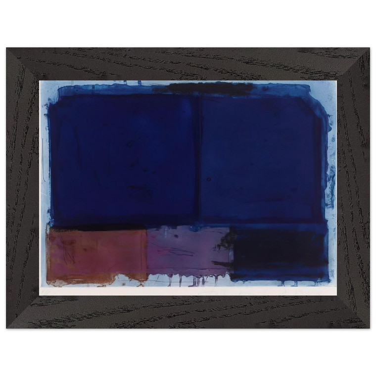 John Hoyland  Vigil  1980 Premium Wooden Framed Art Print / Poster