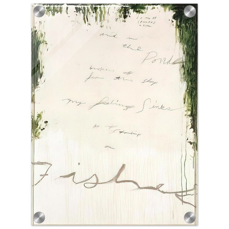 Cy Twombly  Untitled Part I Acrylic Print