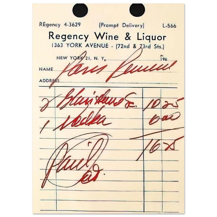 Andy Warhol  Paris Review Poster Fine Art Poster / Art Print