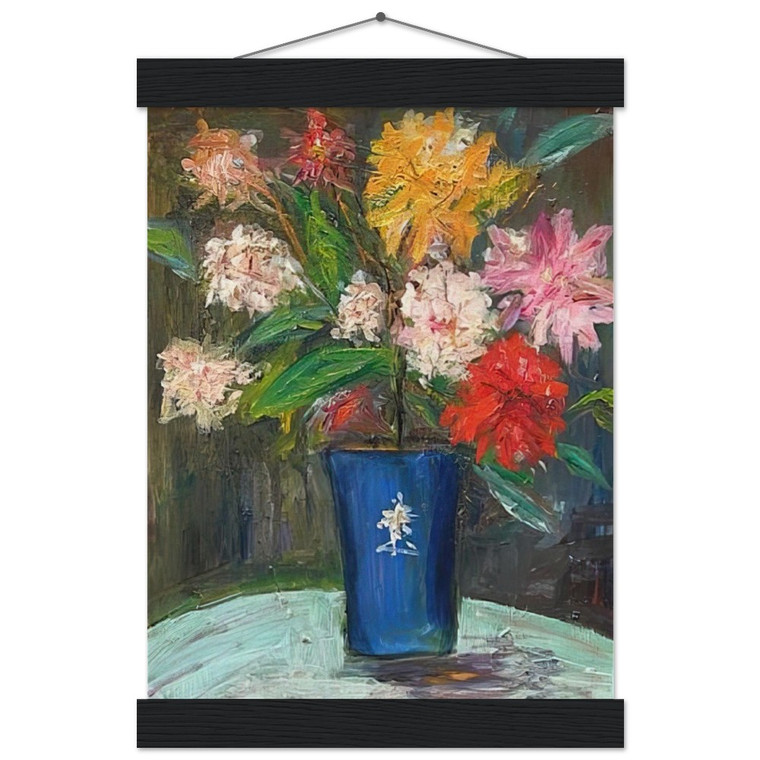 Maurice Utrillo VASE WITH FLOWERS 1 Matte Poster with Hanger