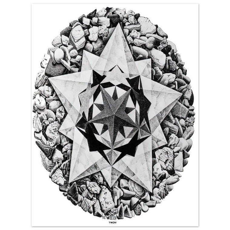 MC Escher  ESCHER 1 Aluminum Print