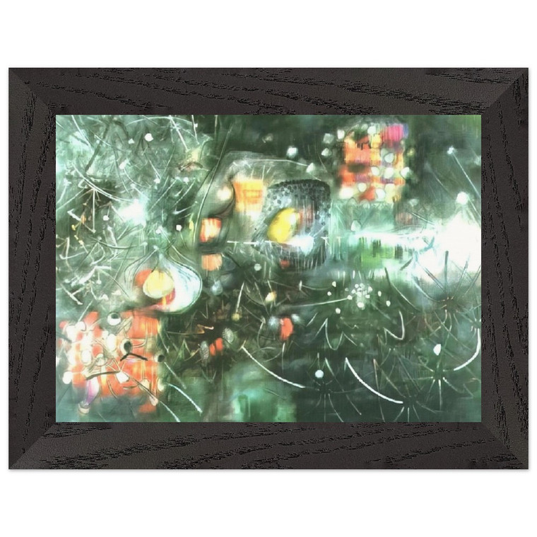 Roberto Matta Painless Light 1955 Premium Wooden Framed Art Print / Poster