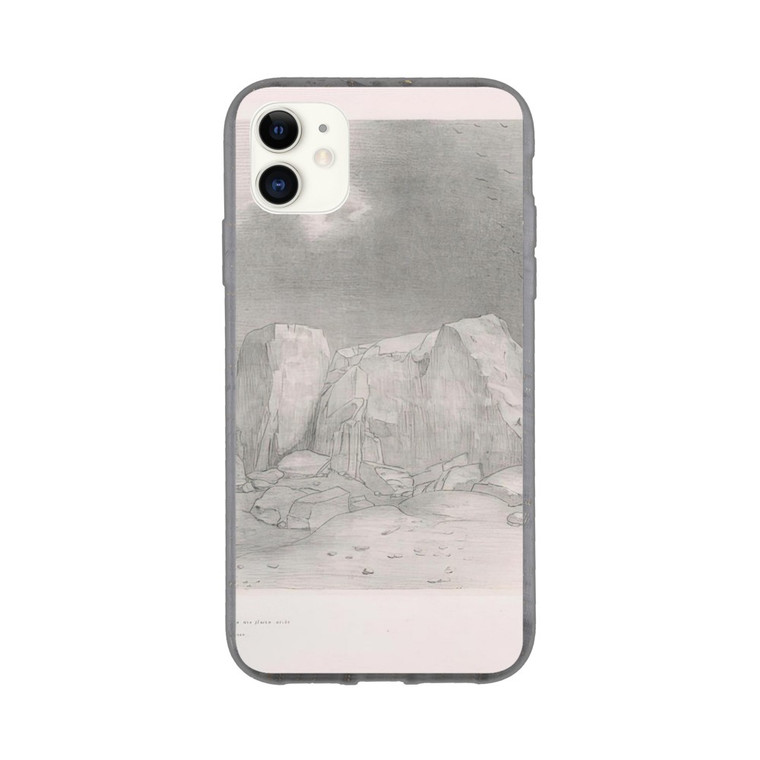 Odilon Redon - AND HE DISCERNS AN ARID KNOLL COVERED PLAIN PLATE 7 1896 Bio case