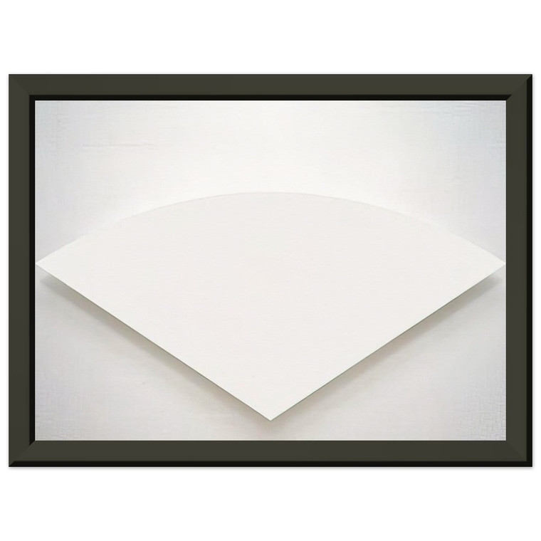 Ellsworth Kelly  White Curve Premium Metal Framed Art Print / Poster