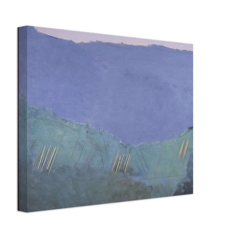 Ronnie Landfield  Cheat River  1968 Canvas