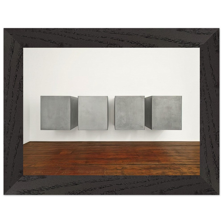 Donald Judd  Untitled  1988 N1 Premium Wooden Framed Art Print / Poster