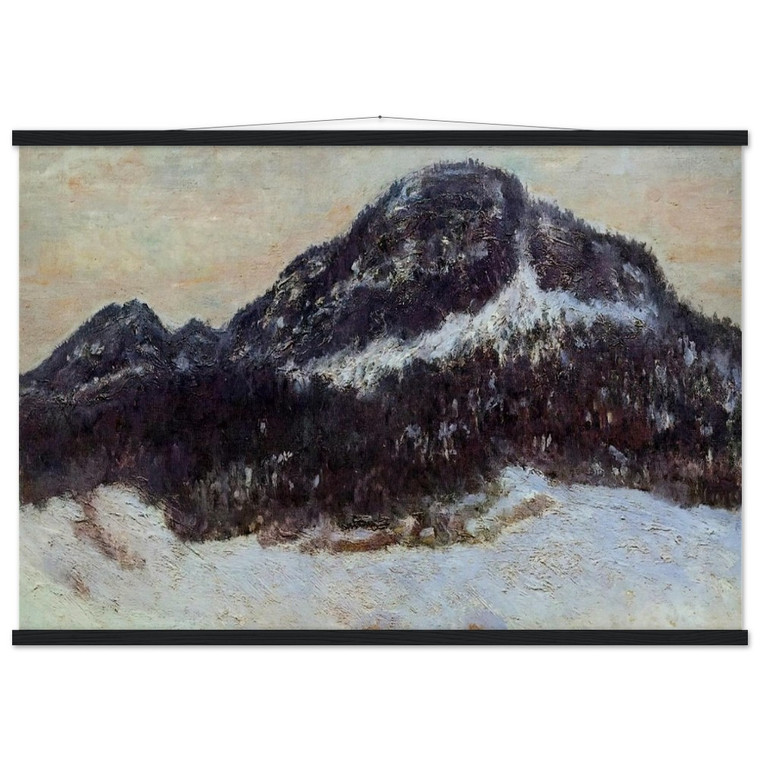 claude monet  Mount Kolsaas 2 Museum-Quality Matte Paper Poster with Hanger