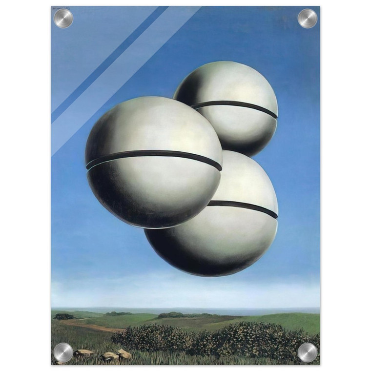 Rene Magritte  THE VOICE OF SPACE 1928 Acrylic Print
