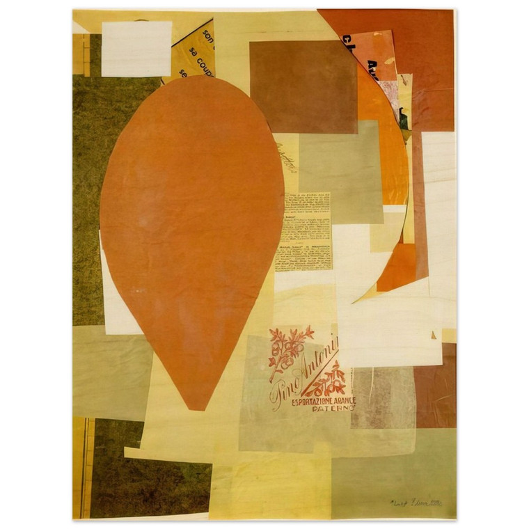Kurt Schwitters  PINO ANTONI 1934 Wood Print