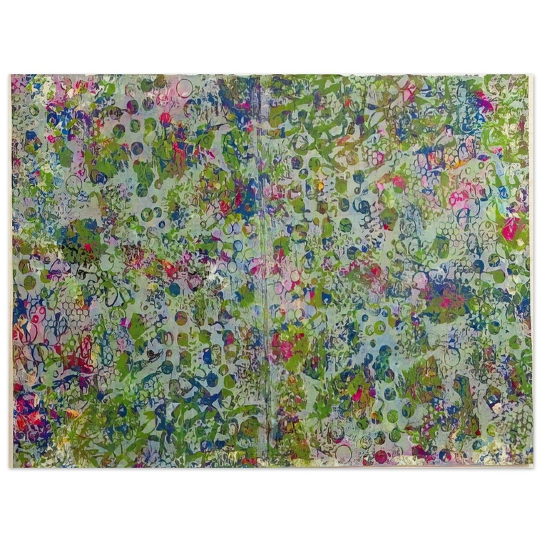 Sam Gilliam  Fog In The Hollow Wood Print