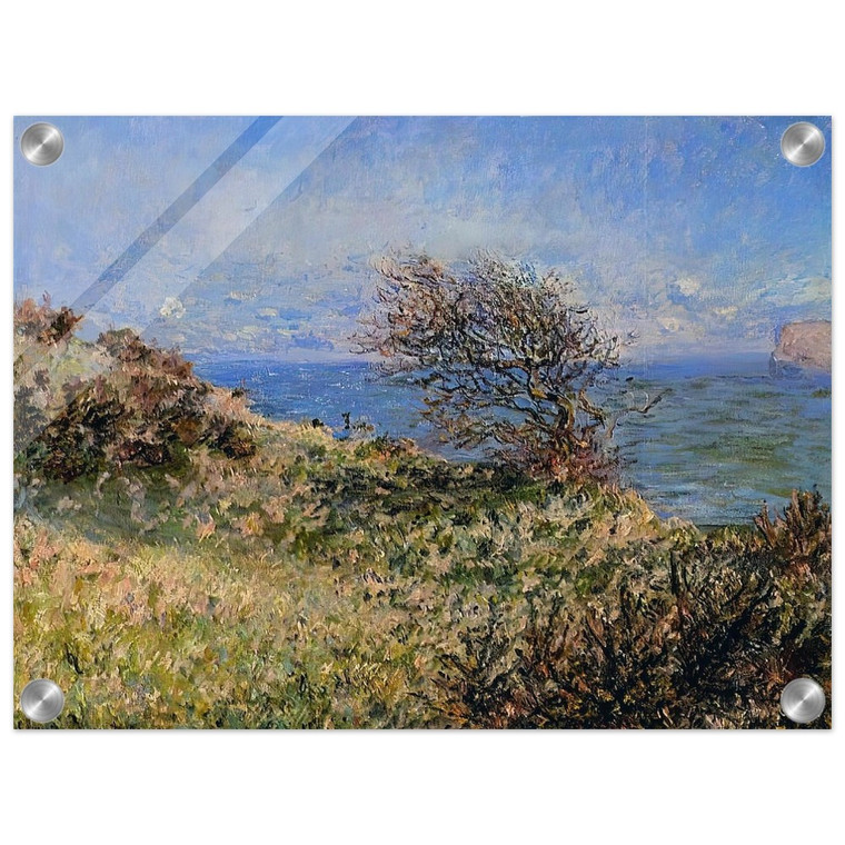 claude monet  On the Cliff at Fecamp Acrylic Print
